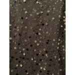 Esperanza Women's Black Short Sleeve Sweater Dress Turtle Neck Size Small Photo 2