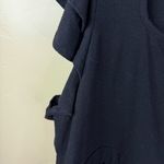 Torrid  4X Babydoll Super Soft Rib Square Neck Double Ruffle Black Whimsigoth Top Photo 4