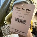 Free People  NWT Luca Crochet Stripe Knit Dress/Tunic Size‎ Small Photo 5