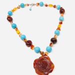 Sterling Silver 104.9g , carnelian, gemstones Photo 5