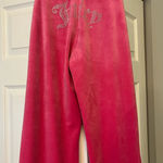 Juicy Couture Velour Pants Pink Photo 0