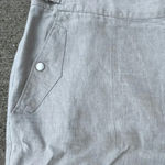 Athleta NWT  Voyager Linen Short Womens Plus Size 22 Khaki Beige Lightweight Photo 1