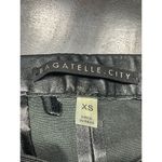 Bagatelle Sleek Black Faux Leather Leggings Trendy Skinny Pants Edgy Fashion T -12 Photo 4