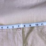 L.L.Bean Women's 10" Light Tan Linen Shorts Photo 3