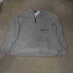 White Fox Boutique  Quarter-Zip Sweatshirt L/XL Photo 0