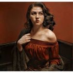 CAbi ✨ Cooper Foxy Smocked Satin Sz Medium Blouse off shoulder✨ Photo 2