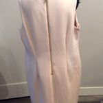 Calvin Klein Size 14W Pastel pink Sleeveless Ruffled V Neckline Easter Church Photo 2