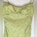 Princess Polly Roslyn Mini Dress in Green Floral US Size 0 Photo 6