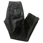 Kut From The Kloth Kut from the Faux Leather Black  Straight Leg Jeans Photo 10