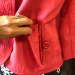 Laura Ashley Pink 3/4 Sleeve Blazer Jacket Size M Photo 2