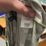 Modcloth  Green Short Sleeve T-Shirt with Floral Print Photo 5