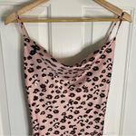 Love Tree Pink Leopard Print Slip dress Size Small girly retro coquette mobwife Photo 2