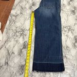 Abercrombie & Fitch Abercrombie Fitch Stovepipe Jean Womens 28 / 6 Cropped Released Hem Wide Leg Y2K Photo 7