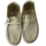 Hey Dude  Women's WENDY Sparkling Gold Cream slip on casual Sneakers size 7 Photo 1