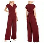 Gal Meets Glam  Delaney Crossover Wrap Bodice Jumpsuit Size 4 Photo 1