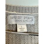 Barefoot Dreams Women's BDWCU20937 Size L Mixed Stitch Dolman Pullover EUC Photo 5
