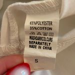 Amazon  Cocktail Glass Baby T-Shirt Crop Top, White, Size S, NWOT Photo 4