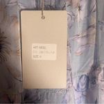 Elena Baldi Blue Silk Blend Floral Tiered Maxi Dress Sz Medium NWT Purple Photo 6