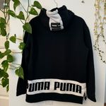 Puma  Black Hoodie with Logo unisex Photo 2