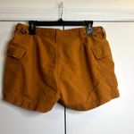 Abercrombie & Fitch  Vintage Y2K cargo shorts brown orange A&F size 10 Photo 3