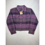 The North Face  Women's Valley Flannel Shirt Midnight Mauve NWT Size Small Photo 1