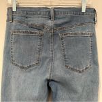 Gap Women's Light Wash Rue Skinny Button Fly Frayed Edge Denim Jeans Size 30T Photo 3
