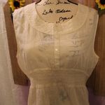 🔥REDUCED🔥Bit & Bridal Dainty Sheer Cover UP Over Top Sz Lg Photo 2