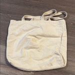 Nordstrom  Cream Canvas Tote Bag Minimalist Design Photo 0