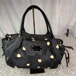 Kate Spade Women's Black Tote Handbag with Tan Spots Photo 0