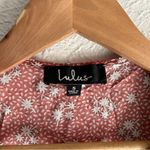 Lulus Lulu’s Carnation Crush Terra Cotta Floral Print Two-Piece Dress Sz Small Photo 2