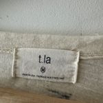 Anthropologie T.La Long Sleeve Floral V Neck 3/4 Sleeve Top Photo 3