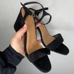 ASOS | Black High Heels Size 9 Suede Womans Strappy Photo 0