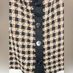 Primark Primary size‎ 14 tweed skirt brow and black plaid Photo 1