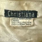 Vintage 90s Beaded Green Blue Brown Cream Zipper Shoulder Bag Jute Purse Photo 4