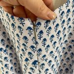 Rebecca Taylor Cutout Tulip Floral Sleeveless Wide-Leg Jumpsuit Navy Sz 0 Photo 7