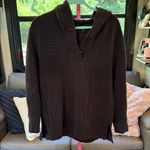 Athleta Dark Brown Hooded Top Photo 0