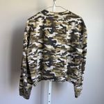 Joe Jeans sz S Camo Crop Sweater Outdoors‎ Hiking Green Photo 5