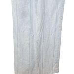 Adam Lippes Denim Jumpsuit Sleeveless Light Blue Acid Wash Womens Size 2 Photo 2