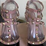 BCBGeneration Adobe Rockstud Studded Heels Black Size 9 Photo 8