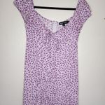 Motel Rocks Motel GALACA MINI DRESS IN DITSY ROSE LILAC Photo 2