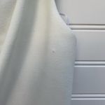 ABS Allen Schwartz ABS collection white cold shoulder slit midi‎ dress Photo 5