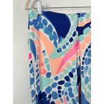 Lilly Pulitzer Georgia May Palazzo Pants Ocean Jewels Blue Print Pull On Small Photo 4