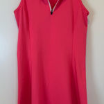 🪩 Hot Pink Unmarked Sleeveless Athletic/ Tennis Dress Athleisure, Sporty Small Photo 0