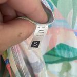 Maaji  Women's Abstract Leaf Pattern Swim Cover Up Kimono Maxi Dress‎ Size Small Photo 5