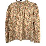House of Harlow 1960 Floral Boho Cottage Puff Sleeve Blouse Size Large Photo 5