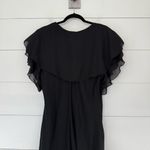 Vintage After Dark Women’s L Tiered Ruffle Whimsigoth Goth Dark Romantic Dress Black Size L Photo 5
