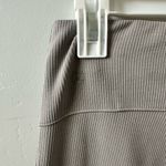 Lululemon Flare Gray Ribbed Pants Photo 1