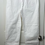 joe's jeans JONES JEANS women’s solid white slim‎ straight jeans pants size 12 Photo 0