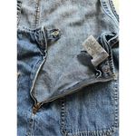 Cambridge Dry Good Company Blue Denim Overall Shorts Shortalls Women's Small Photo 3