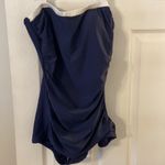 Maxine of Hollywood  Women’s Swim size 12 brand new color navy blue and white Photo 1